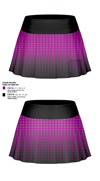 Simplicity Dance Team 81874019 Skort - 1