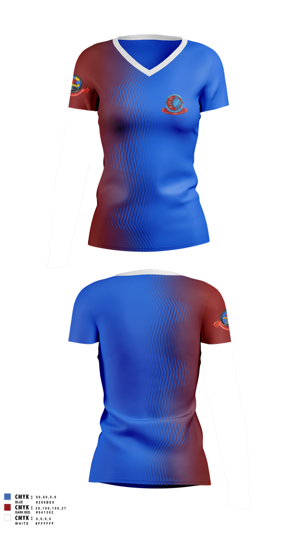 Womens Short Sleeve Vneck Shirt, VP-SSP, Track & Field, Teamtime, Team time, sublimation, custom sports apparel, team uniforms, spirit wear, spiritwear, sports uniforms, custom shirts, team store, custom team store, fundraiser sports, apparel fundraiser