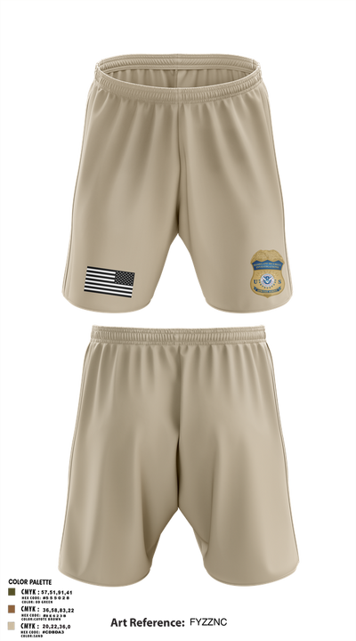 319th IEW Athletic Shorts With Pockets - 4