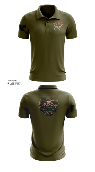 Short Sleeve Performance Polo, RDC Outdoors, Police, Teamtime, Team time, sublimation, custom sports apparel, team uniforms, spirit wear, spiritwear, sports uniforms, custom shirts, team store, custom team store, fundraiser sports, apparel fundraiser
