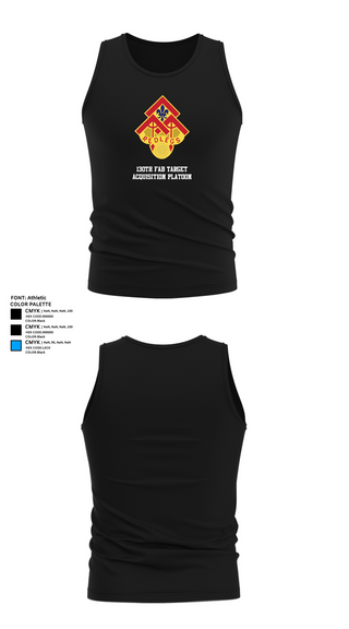 Tank Top, 130th FAB Target Acquisition Platoon, , Teamtime, Team time, sublimation, custom sports apparel, team uniforms, spirit wear, spiritwear, sports uniforms, custom shirts, team store, custom team store, fundraiser sports, apparel fundraiser