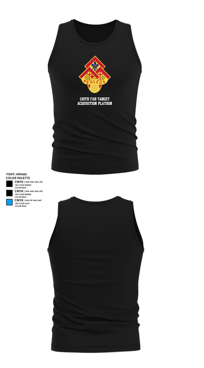 130th FAB Target Acquisition Platoon 22737787 Tank Top - 37