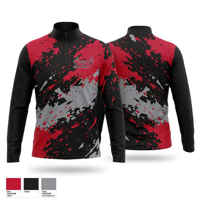 South Stanly High School Quarter Zip Jacket - 1