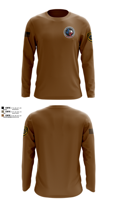 Robstown Police Department Long Sleeve Performance Shirt 5