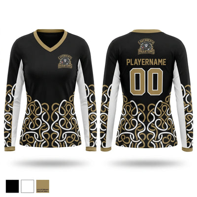 Lakenheath Phantoms Women's Long Sleeve V-neck Shirt - 1