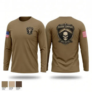 Long Sleeve Performance Shirt, Army ROTC, Army, Teamtime, Team time, sublimation, custom sports apparel, team uniforms, spirit wear, spiritwear, sports uniforms, custom shirts, team store, custom team store, fundraiser sports, apparel fundraiser