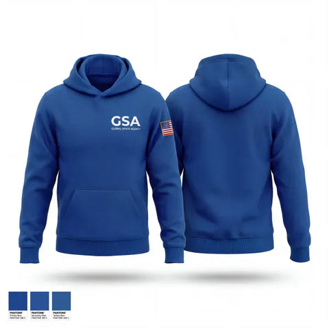 Hoodie, GSA, Space Force, Teamtime, Team time, sublimation, custom sports apparel, team uniforms, spirit wear, spiritwear, sports uniforms, custom shirts, team store, custom team store, fundraiser sports, apparel fundraiser