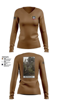 2ID DIVARTY 76925490 Women's Long Sleeve V-neck Shirt - 3