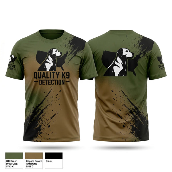 Short Sleeve Performance Shirt, Quality K9 Concepts, , Teamtime, Team time, sublimation, custom sports apparel, team uniforms, spirit wear, spiritwear, sports uniforms, custom shirts, team store, custom team store, fundraiser sports, apparel fundraiser