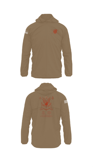 Windbreaker, 2nd Battalion 222nd Field Artillery, , Teamtime, Team time, sublimation, custom sports apparel, team uniforms, spirit wear, spiritwear, sports uniforms, custom shirts, team store, custom team store, fundraiser sports, apparel fundraiser