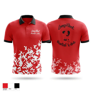 Short Sleeve Performance Polo, LongShot Martial Arts, , Teamtime, Team time, sublimation, custom sports apparel, team uniforms, spirit wear, spiritwear, sports uniforms, custom shirts, team store, custom team store, fundraiser sports, apparel fundraiser