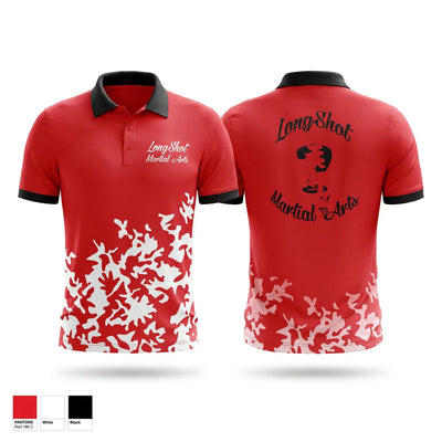 LongShot Martial Arts Short Sleeve Performance Polo - 1