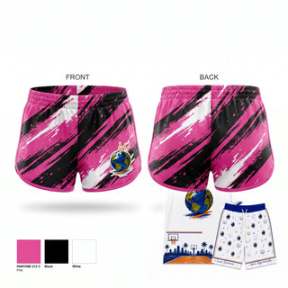 Womens Shorts, The Foundation, Women's Basketball, Teamtime, Team time, sublimation, custom sports apparel, team uniforms, spirit wear, spiritwear, sports uniforms, custom shirts, team store, custom team store, fundraiser sports, apparel fundraiser