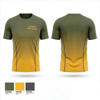 Short Sleeve Performance Shirt, Golden Pioneers, Men's Soccer, Teamtime, Team time, sublimation, custom sports apparel, team uniforms, spirit wear, spiritwear, sports uniforms, custom shirts, team store, custom team store, fundraiser sports, apparel fundraiser