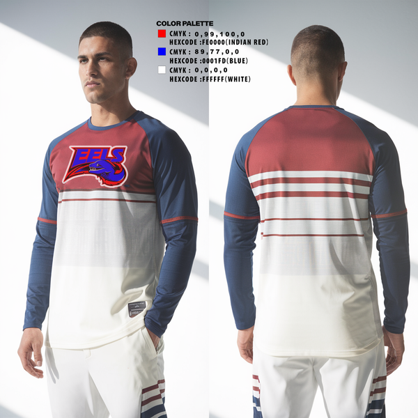 Long Sleeve Performance Shirt, Eminence, Baseball, Teamtime, Team time, sublimation, custom sports apparel, team uniforms, spirit wear, spiritwear, sports uniforms, custom shirts, team store, custom team store, fundraiser sports, apparel fundraiser