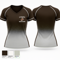 Catasauqua High School Basketball 96563586 Women's Short Sleeve V-neck Shirt - 1
