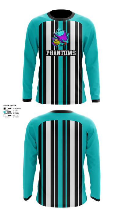 Phantoms 35596729 Long Sleeve Performance Shirt 1
