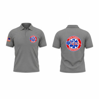 Short Sleeve Performance Polo, Southern Paramedics Services, EMS/EMT, Teamtime, Team time, sublimation, custom sports apparel, team uniforms, spirit wear, spiritwear, sports uniforms, custom shirts, team store, custom team store, fundraiser sports, apparel fundraiser