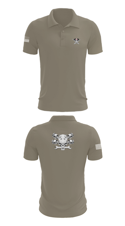 Fox 1-320th F-CO FAR 4533489 Short Sleeve Performance Polo - 67