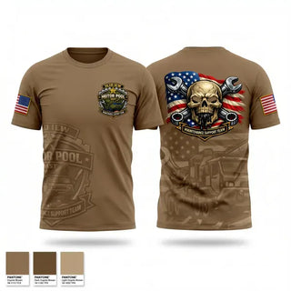 Old School Cotton Feel Shirt, 163D IEW BN, Army, Teamtime, Team time, sublimation, custom sports apparel, team uniforms, spirit wear, spiritwear, sports uniforms, custom shirts, team store, custom team store, fundraiser sports, apparel fundraiser