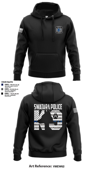 Hoodie, Swatara K9, Police, Teamtime, Team time, sublimation, custom sports apparel, team uniforms, spirit wear, spiritwear, sports uniforms, custom shirts, team store, custom team store, fundraiser sports, apparel fundraiser