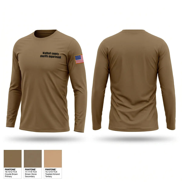 Long Sleeve Performance Shirt, Walthall county sheriff’s department, Police, Teamtime, Team time, sublimation, custom sports apparel, team uniforms, spirit wear, spiritwear, sports uniforms, custom shirts, team store, custom team store, fundraiser sports, apparel fundraiser