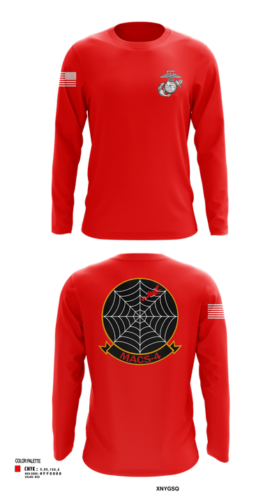 MACS4 13134180 Long Sleeve Performance Shirt 103