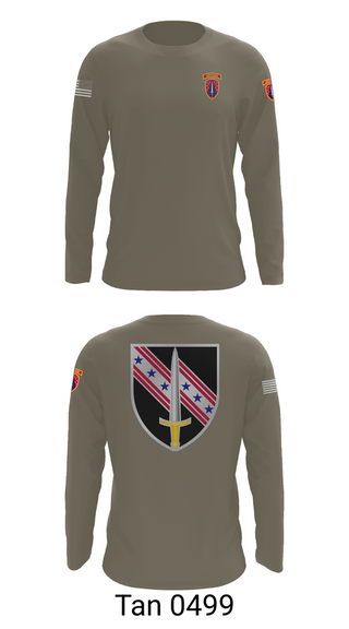 Long Sleeve Performance Shirt, 6/54th SFAB, National Guard, Teamtime, Team time, sublimation, custom sports apparel, team uniforms, spirit wear, spiritwear, sports uniforms, custom shirts, team store, custom team store, fundraiser sports, apparel fundraiser