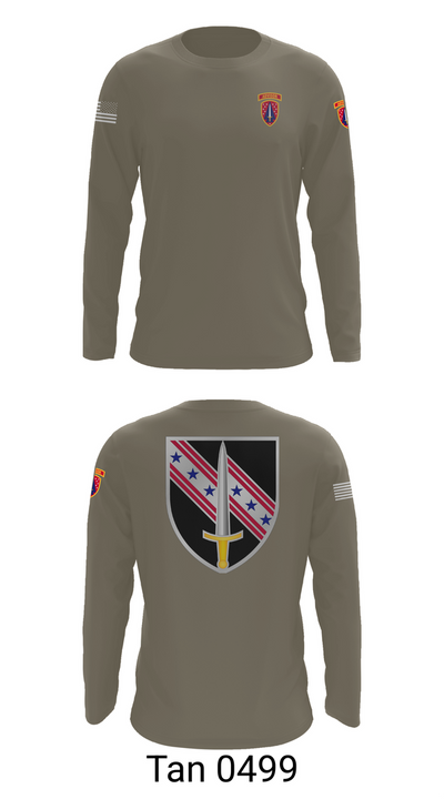 6/54th SFAB 47139955 Long Sleeve Performance Shirt 63