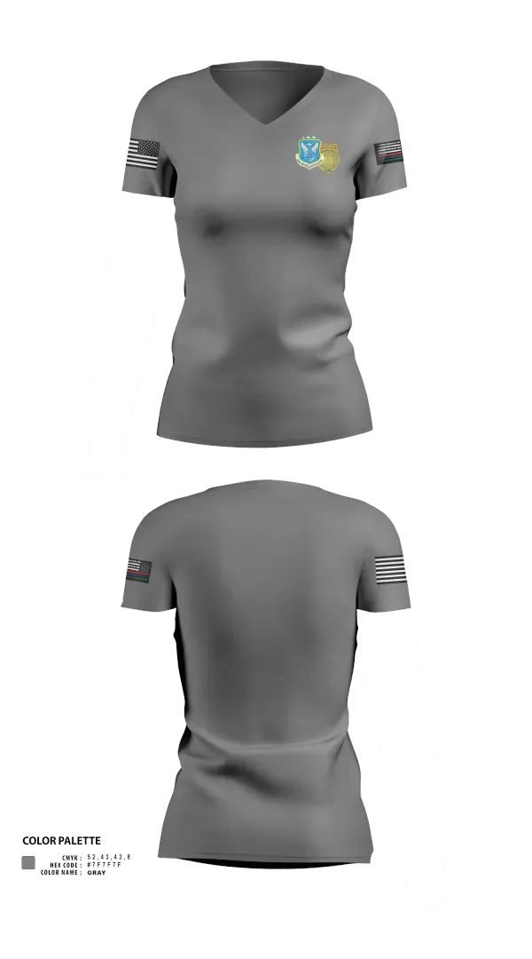 Womens Short Sleeve Vneck Shirt, OSI, , Teamtime, Team time, sublimation, custom sports apparel, team uniforms, spirit wear, spiritwear, sports uniforms, custom shirts, team store, custom team store, fundraiser sports, apparel fundraiser