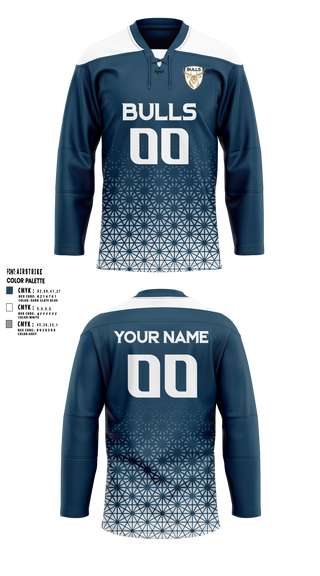 BULLS 1630364 Hockey Jersey - 1