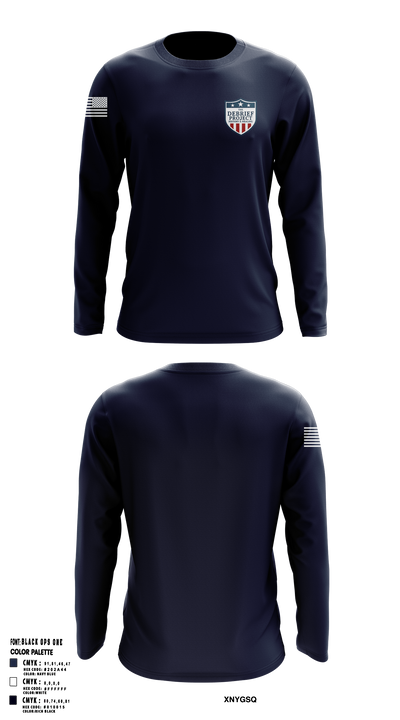 The Debrief Project 12610988 Long Sleeve Performance Shirt 1