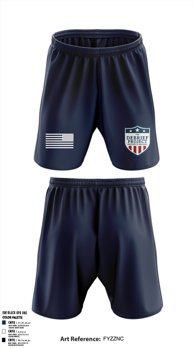The Debrief Project 12610988 Athletic Shorts With Pockets - 1