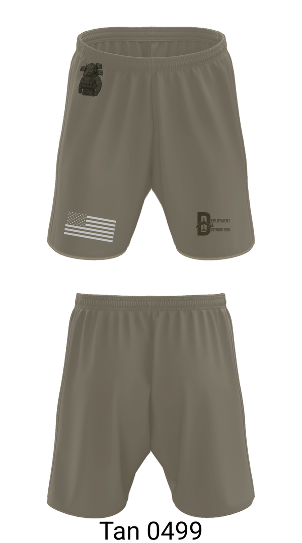 Athletic Shorts With Pockets, Deployment & Distribution Flight, , Teamtime, Team time, sublimation, custom sports apparel, team uniforms, spirit wear, spiritwear, sports uniforms, custom shirts, team store, custom team store, fundraiser sports, apparel fundraiser