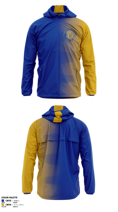 St Francis Borgia High School Wrestling 6605377 Windbreaker - 1
