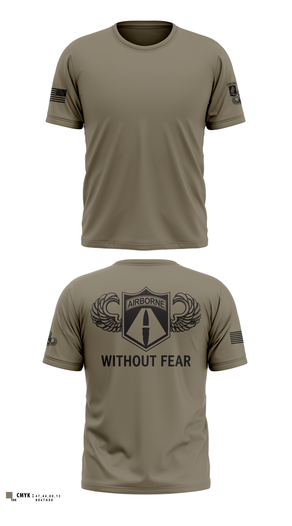 Old School Cotton Feel Shirt, 4-319 AFAR, Assassin Battery, Army, Teamtime, Team time, sublimation, custom sports apparel, team uniforms, spirit wear, spiritwear, sports uniforms, custom shirts, team store, custom team store, fundraiser sports, apparel fundraiser