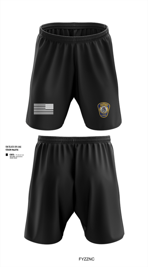 Athletic Shorts With Pockets, Alexander City Police Department, Police, Teamtime, Team time, sublimation, custom sports apparel, team uniforms, spirit wear, spiritwear, sports uniforms, custom shirts, team store, custom team store, fundraiser sports, apparel fundraiser