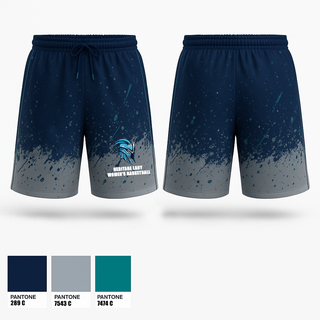 Heritage Lady Warriors 9332625 Athletic Shorts With Pockets - 1