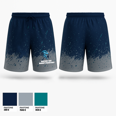 Heritage Lady Warriors 9332625 Athletic Shorts With Pockets - 1