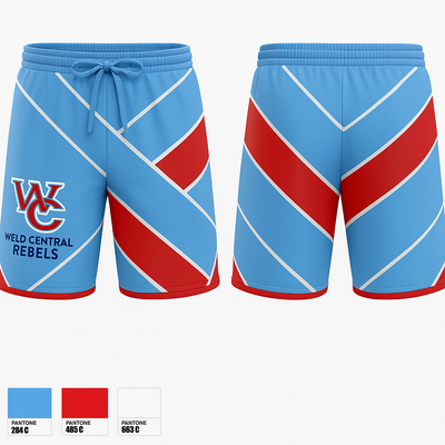 Weld Central Rebels 37554219 Athletic Shorts With Pockets - 1