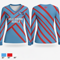 Weld Central Rebels 37554219 Women's Long Sleeve V-neck Shirt - 1