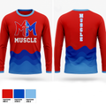 MUSCLE 30882996 Long Sleeve Performance Shirt 1