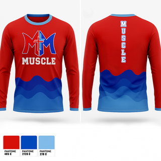 MUSCLE 30882996 Long Sleeve Performance Shirt 1