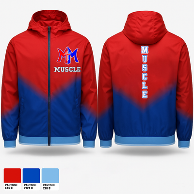 MUSCLE 30882996 Windbreaker - 1