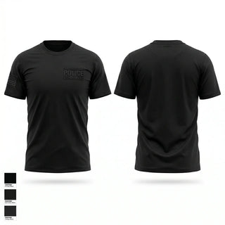 Old School Cotton Feel Shirt, Caruthersville Police Department, Police, Teamtime, Team time, sublimation, custom sports apparel, team uniforms, spirit wear, spiritwear, sports uniforms, custom shirts, team store, custom team store, fundraiser sports, apparel fundraiser