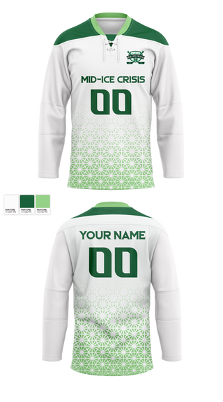MID-ICE CRISIS 18417571 Hockey Jersey - 1