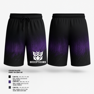 Decepticons 92933008 Athletic Shorts With Pockets - 1