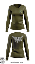 RHSWAT 31076673 Women's Long Sleeve V-neck Shirt - 1