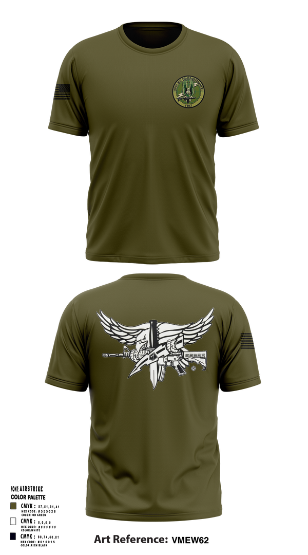 RHSWAT 31076673 Old School Cotton Feel Shirt - 1