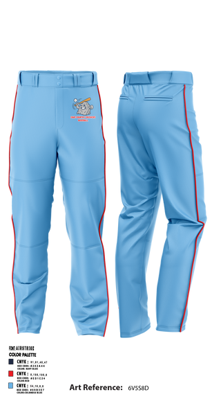 Cave Country Crushers 80675642 Baseball Pants - 1